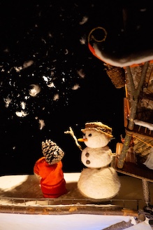Spectacle de marionnette Souffle de Neige