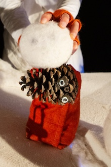 Spectacle de marionnette Souffle de Neige