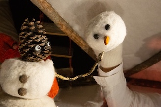 Spectacle de marionnette Souffle de Neige